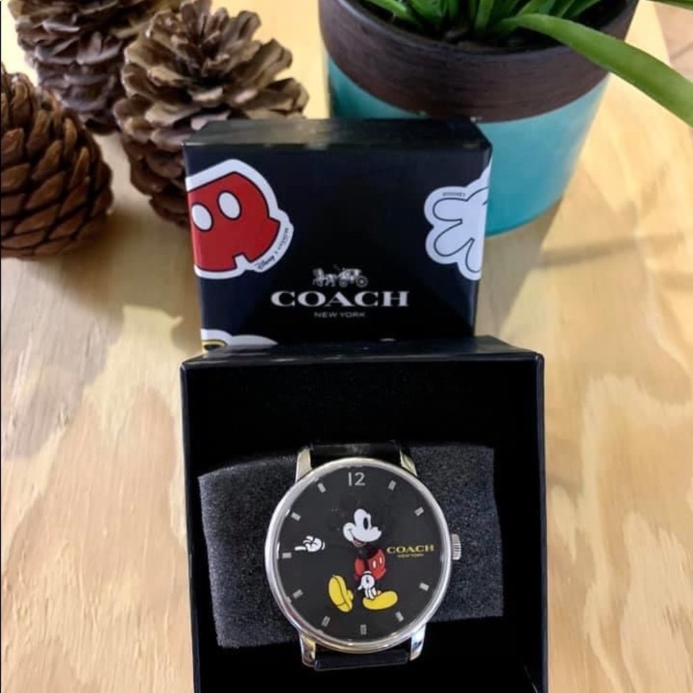 DISNEY x Coach Mickey Mouse Watch Limited Edition